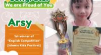 Arsy - 1st winner of english competition (islamic kidz festival)