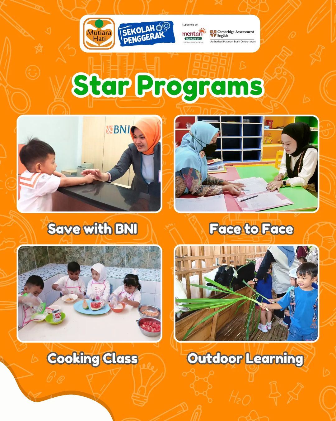 Pendaftaran Siswa Baru Mutiara Hati ; Preschool & Kindergarten Ponorogo